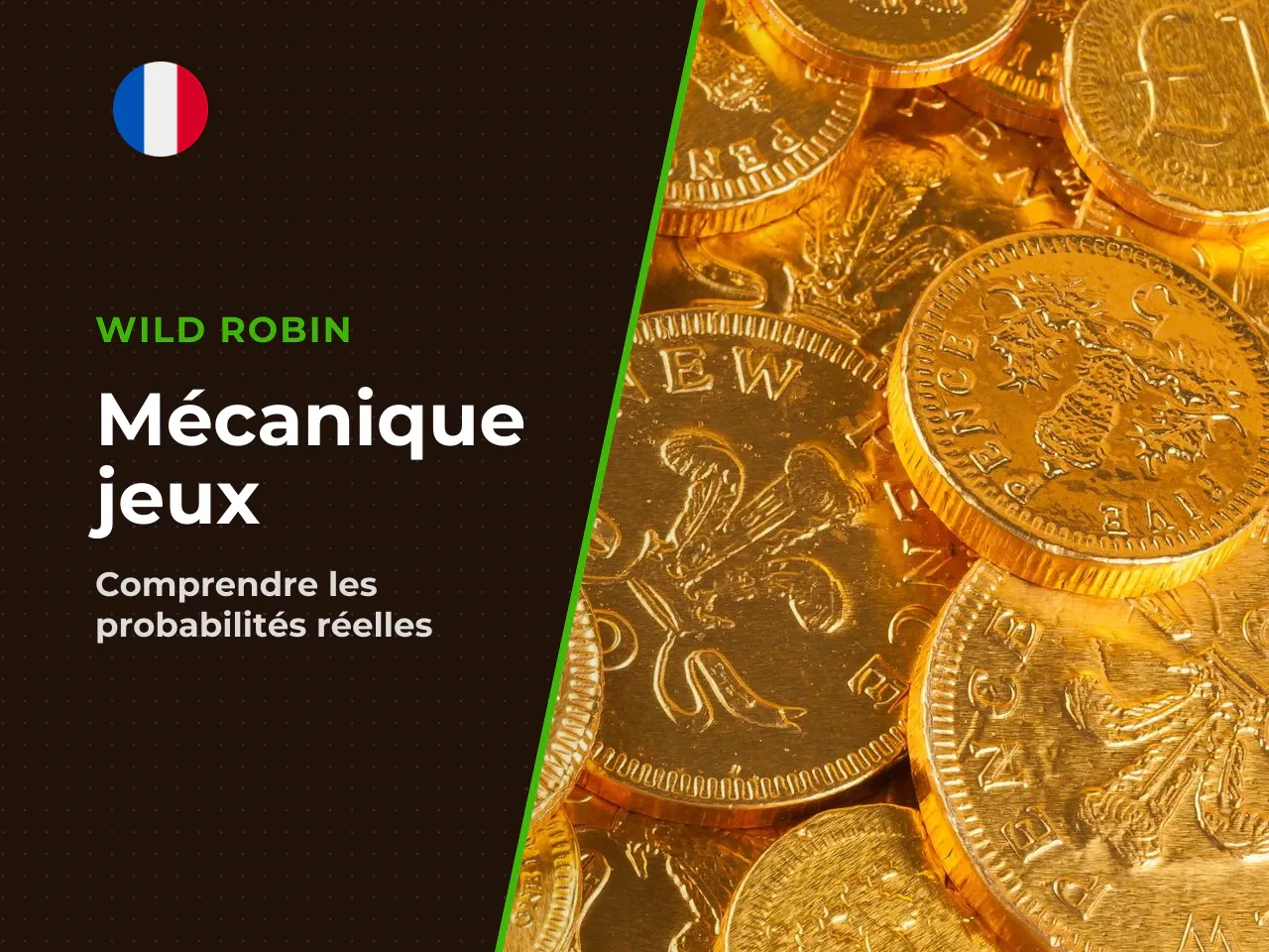 Autrement dit chaque pièce lancée dispose