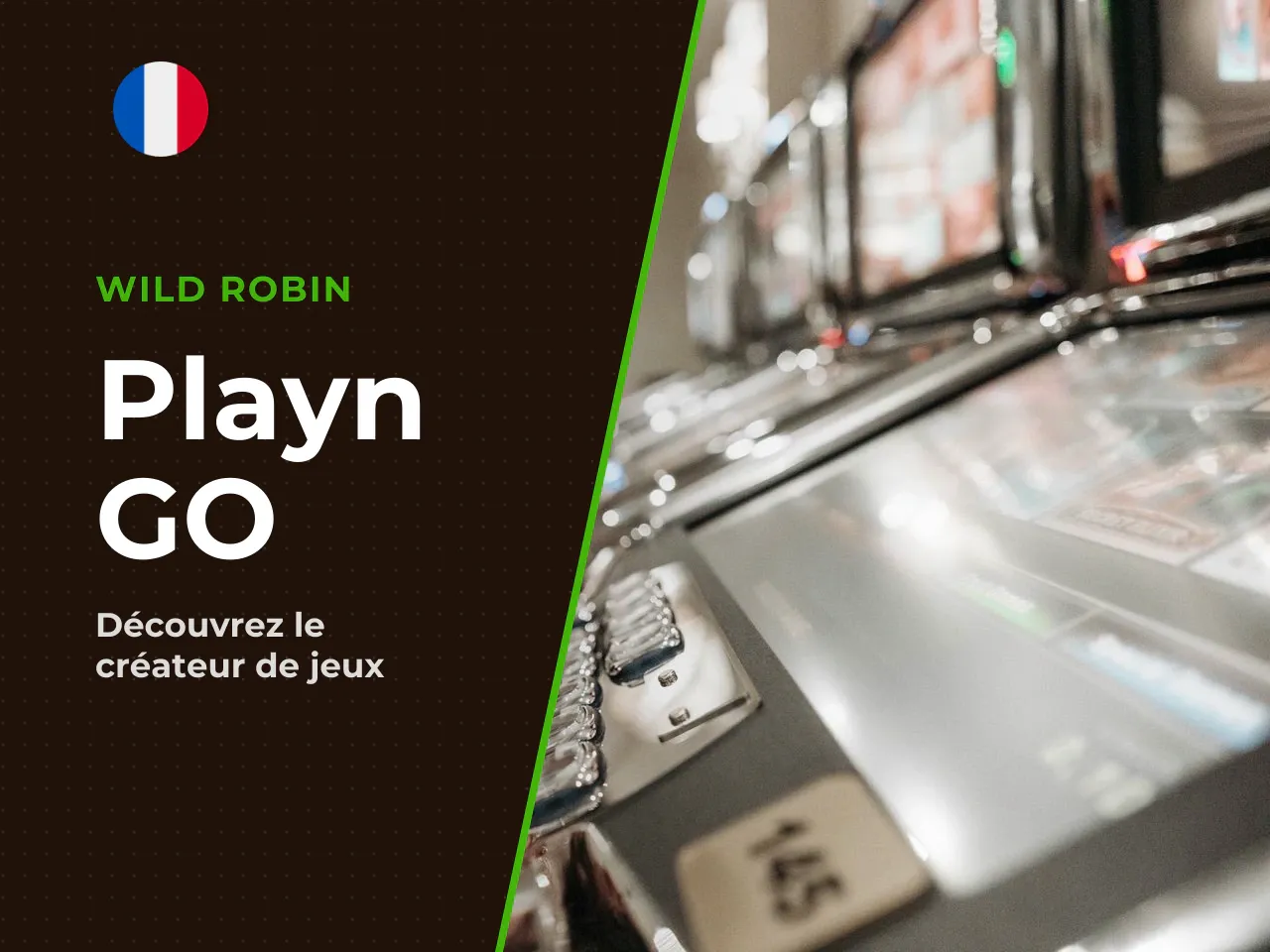 Play'n GO qui est l'éditeur derrière