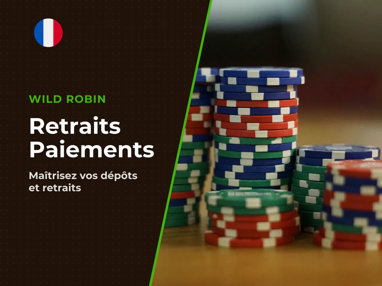 Paiements, retraits et vérification KYC ce