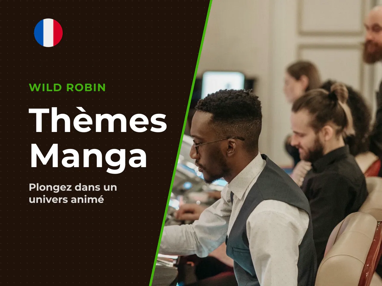 Thème, univers visuel et personnages. Le