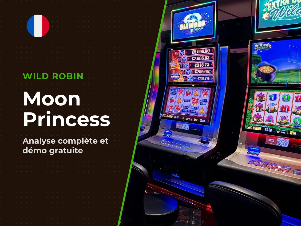 Gameplay de Moon Princess 100 grille