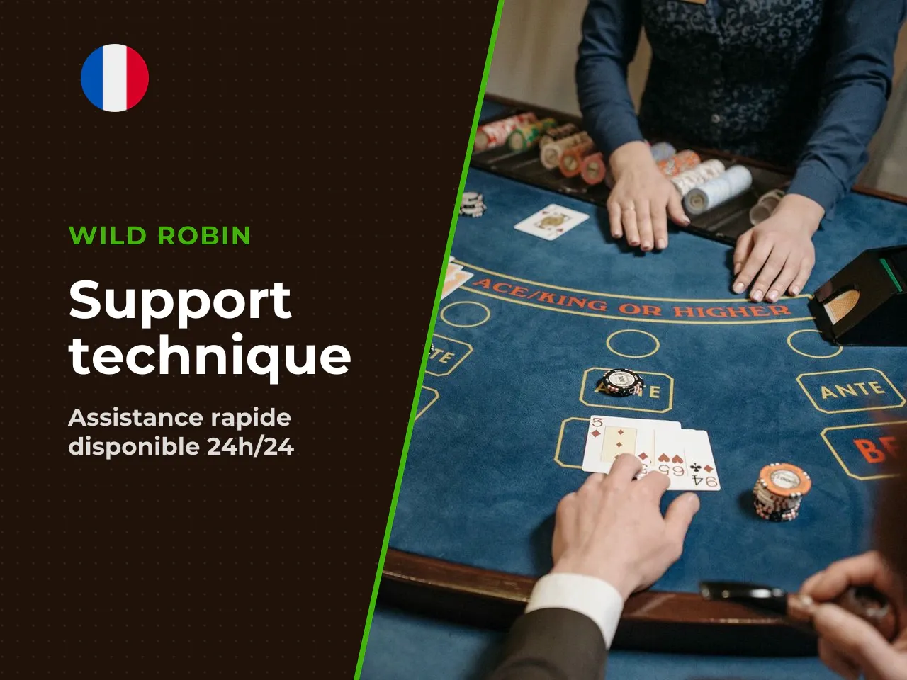 Support, chat et résolution des problèmes
